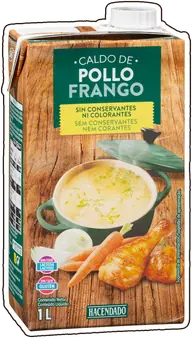 Caldo de pollo Hacendado