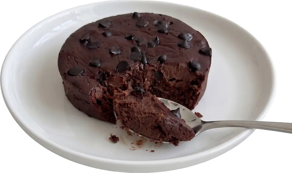 Brownie fit en 1 minuto
